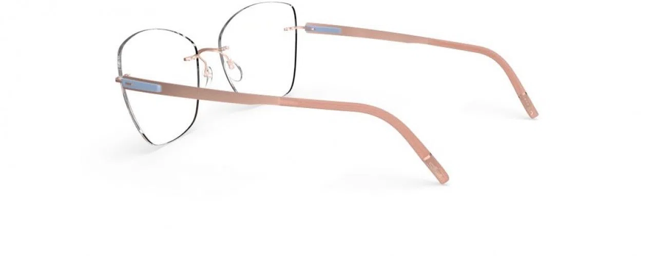 Silhouette Blend Chassis Rimless 5555 Eyeglasses - view 25
